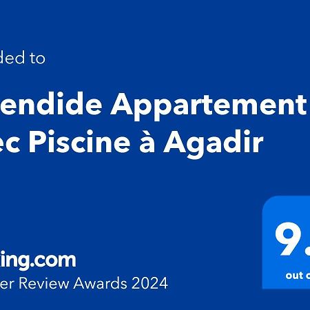 Splendide Appartement Avec Piscine A Agadir Exterior foto