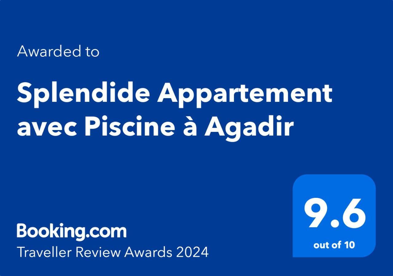 Splendide Appartement Avec Piscine A Agadir Exterior foto